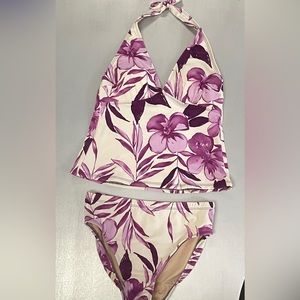 Magic Suit  floral print tankini  6-8